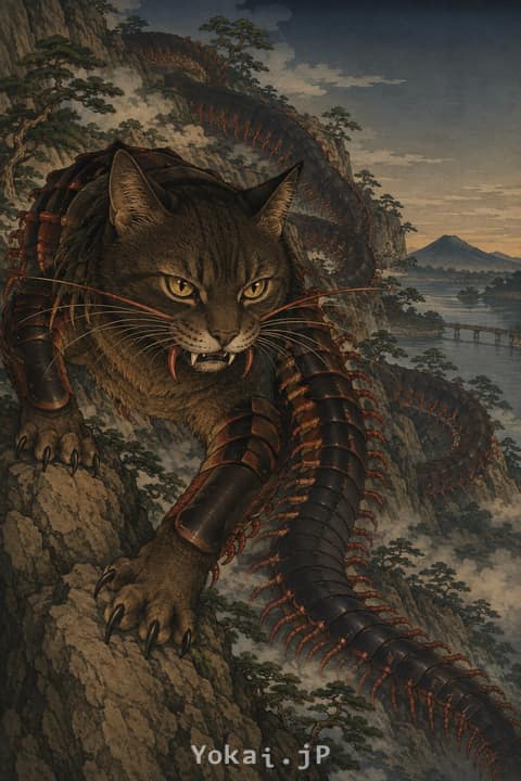 Grand Centipède — Et si les yōkai étaient des chats ?