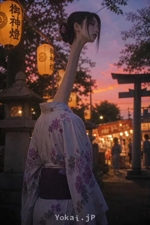 ろくろ首 — 夏の怪談