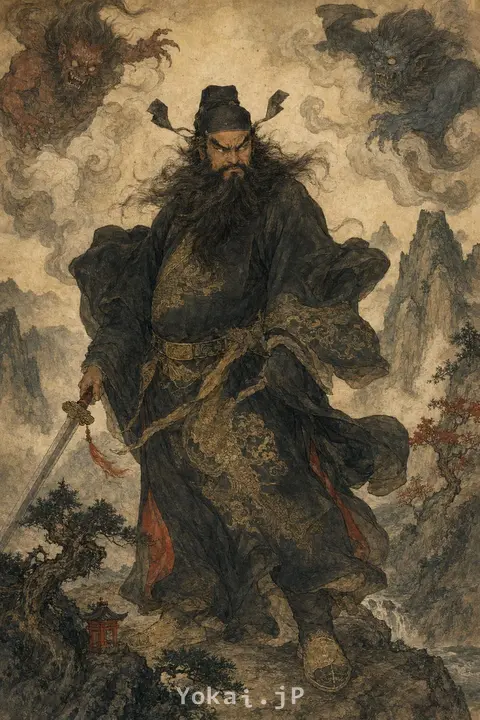Shōki (Zhong Kui) — 故郷の風景