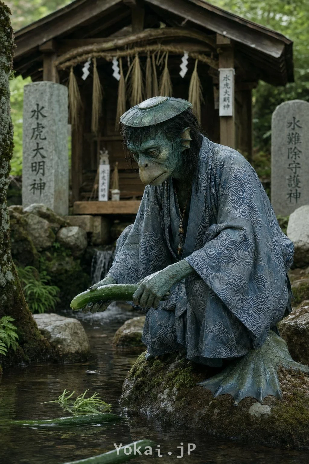 水虎様 — 妖怪とすれ違う、令和の日常