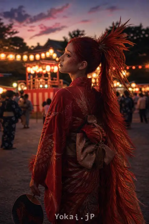 Suzaku (Vermilion Bird) — Summer Kaidan