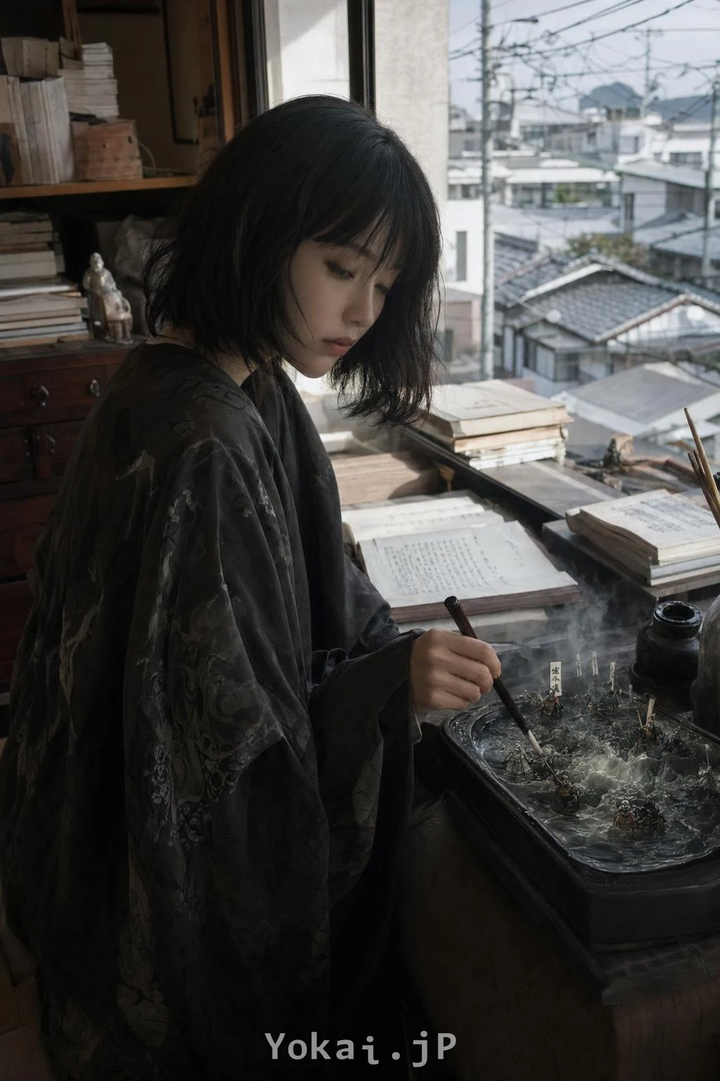 硯の魂 — 妖怪とすれ違う、令和の日常