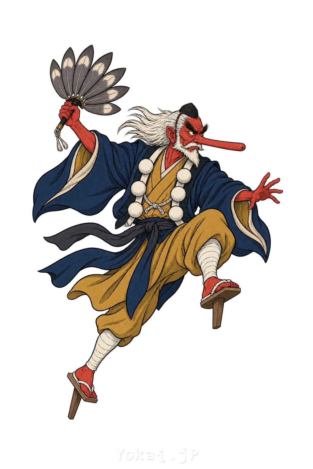 Yokai Revealed — 天狗| Yokai Cards | YOKAI.JP