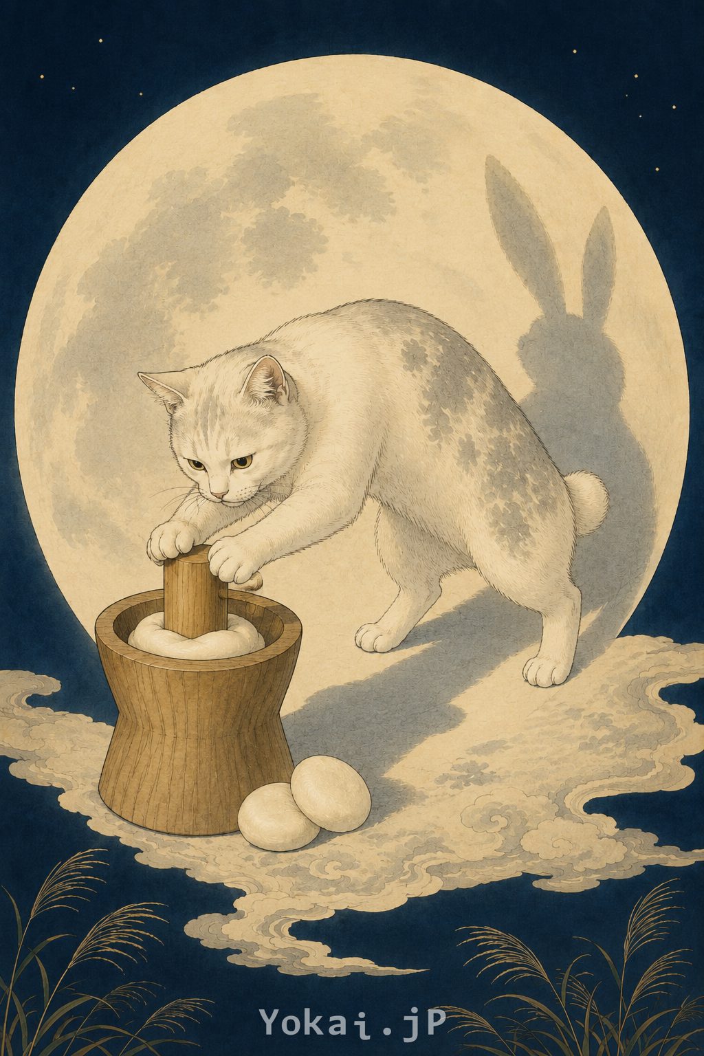 Le Lapin de la Lune — Et si les yōkai étaient des chats ?