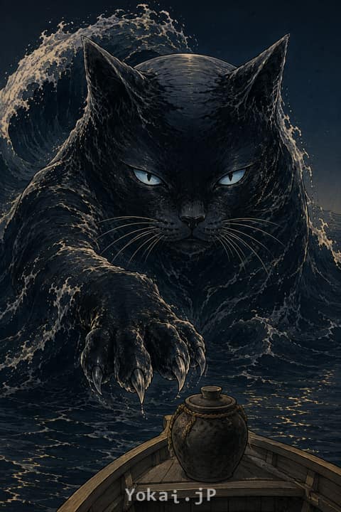 Moine de la mer — Et si les yōkai étaient des chats ?