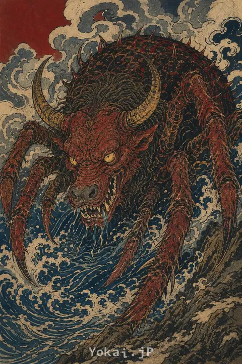 牛鬼 — 浮世絵