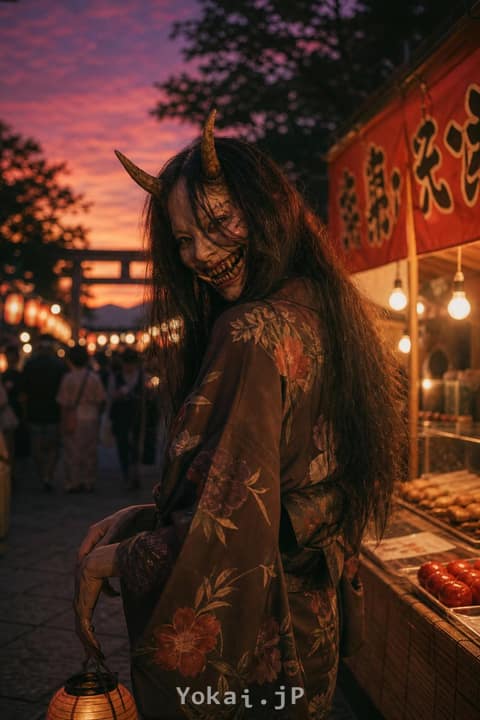 Hannya rieuse — Contes d'été
