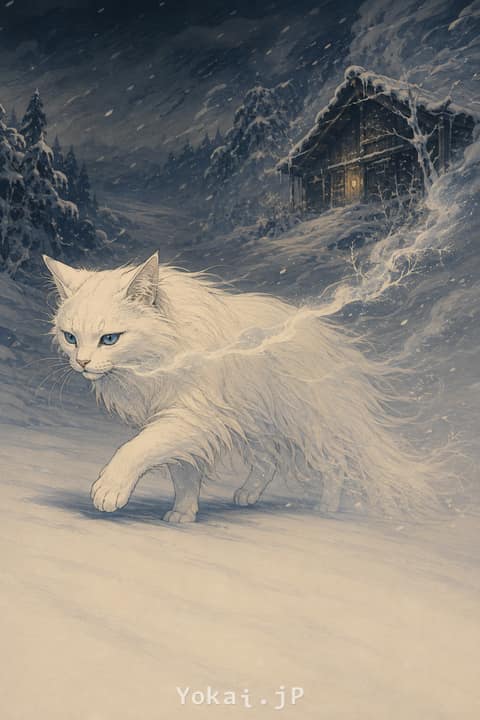 Yuki-onna — ¿Y si los yōkai fueran gatos?